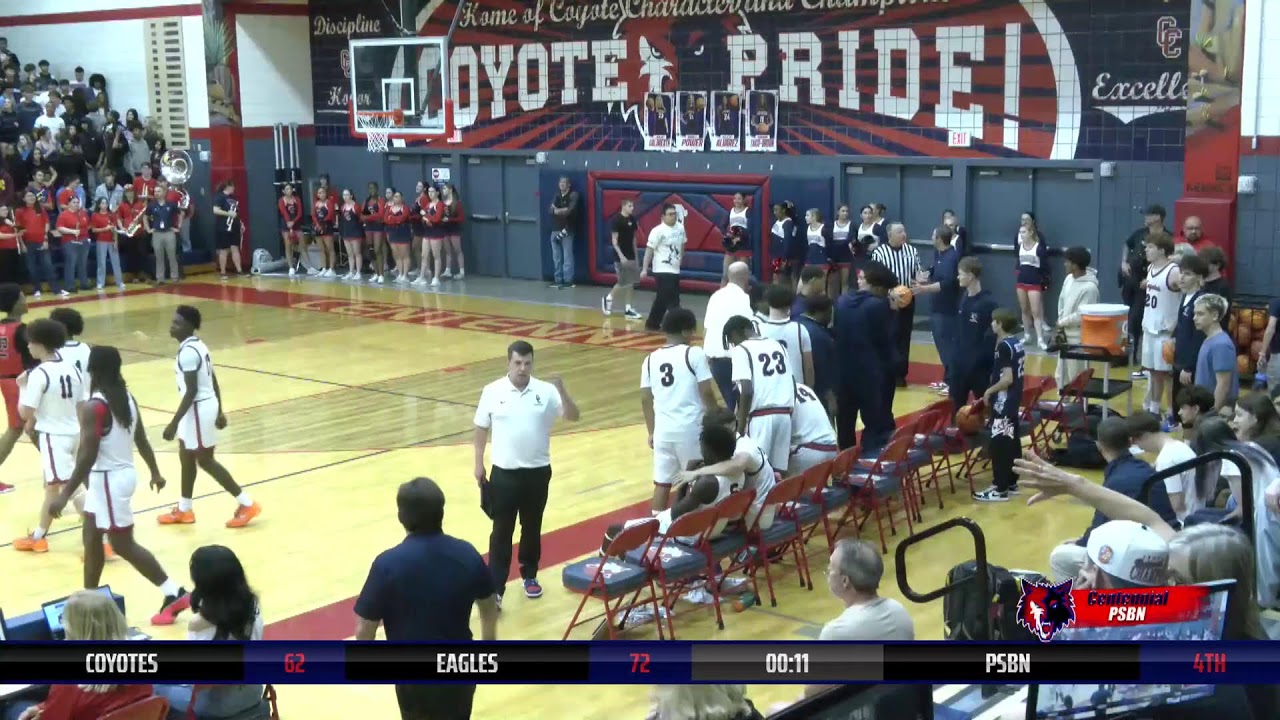 Boy's Basketball Playoffs: Ironwood Eagles @ Centennial Coyotes