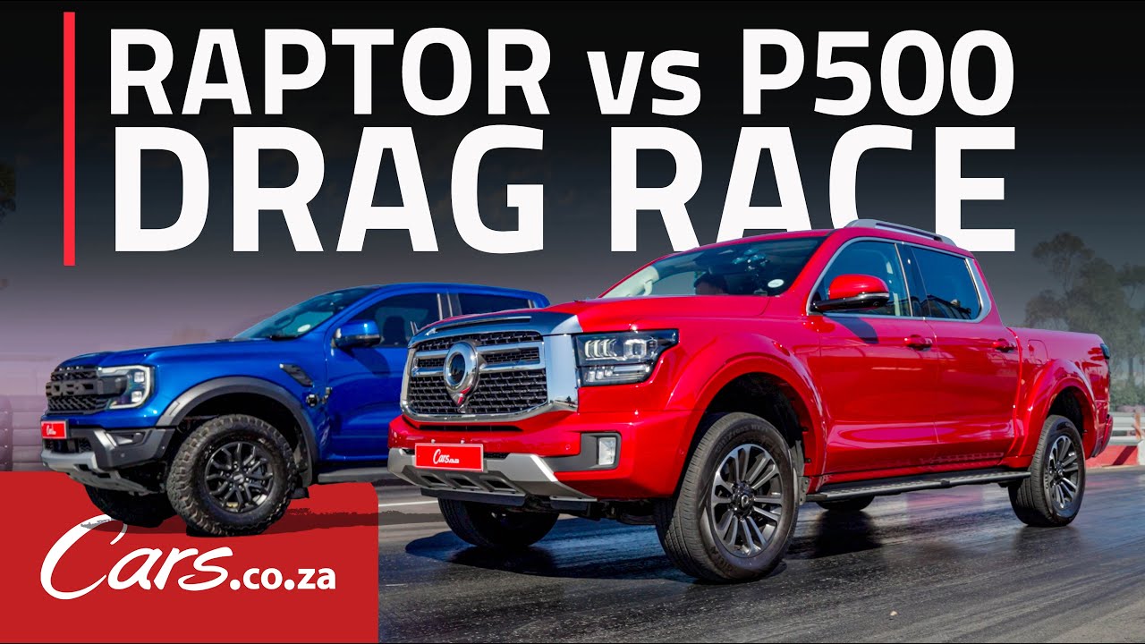 Ford Ranger Raptor vs GWM P500 Drag Race! Can hybrid tech beat old-school V6 power?
