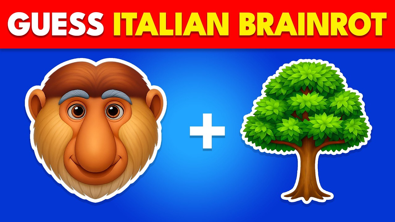 Can You Guess the BRAINROT by Emoji? 🧠🔥 Tralalero, Tung Tung Sahur, Bombardiro | Beaver Quiz