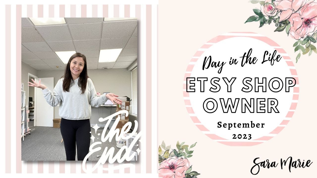 The End of an Era... | Day in the Life of an Etsy Sticker Shop | Sara Marie Stickers |