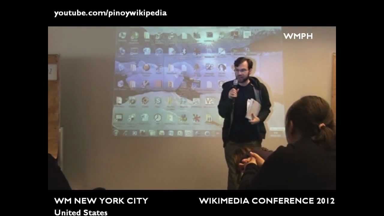 Wikimedia New York City US - State of the Chapter 2012 - WM Conference in Berlin, Germany