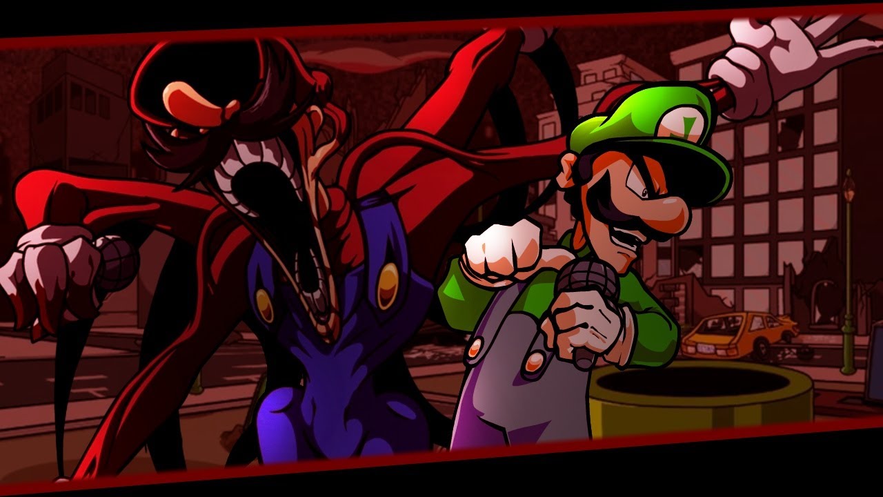 FNF Mashup - All Stars [Act 1] x Oh God No (Ultra M Vs. IHY Luigi) [By Nehiky💖]