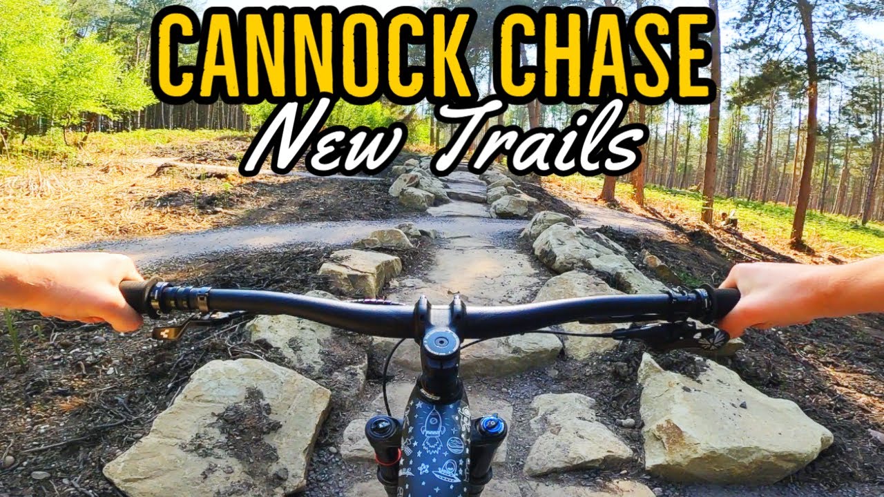Cannock Chase New Mountain Bike Trails (Perry’s Trail =Blue)