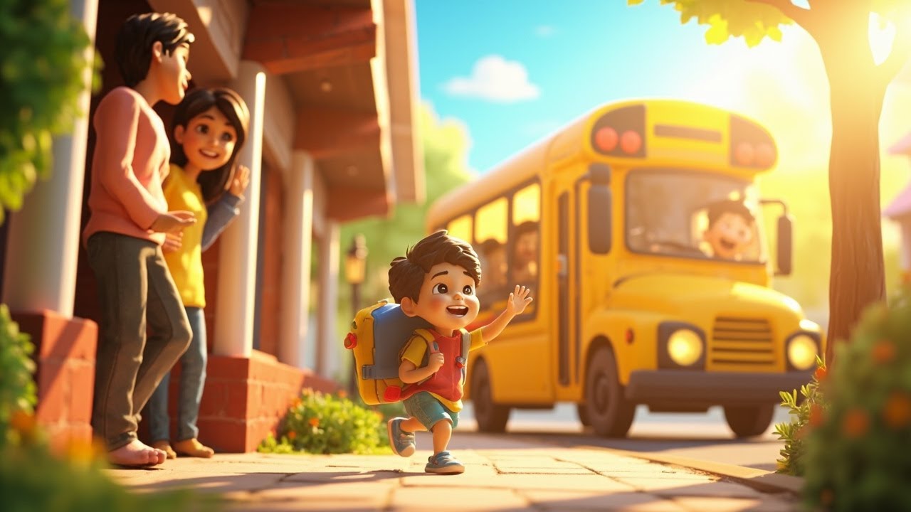 Vamos à Escola 🎒✨ | Música Infantil Divertida e Educativa – DóRéMiLar