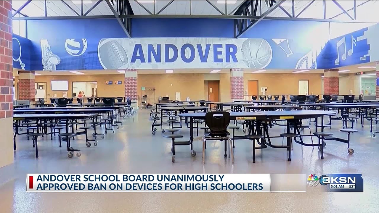 Another Kansas high school bans cell phones, other smart devices
