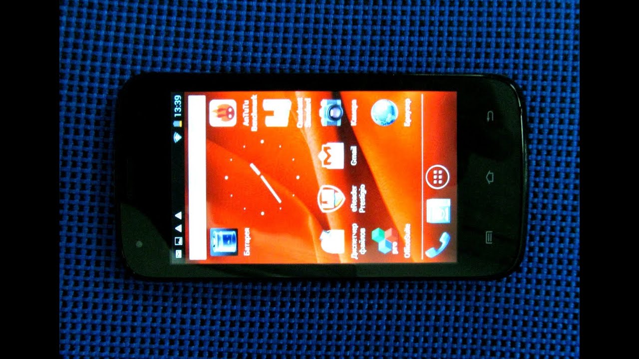 Prestigio Multiphone 4055 Duo - смартфон с мощной батареей - видео обзор