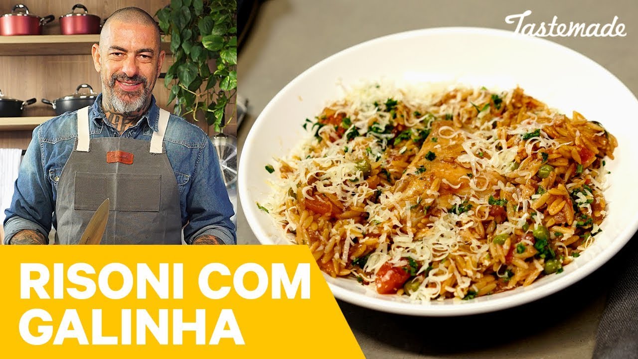 RISONI COM GALINHA do Henrique Fogaça