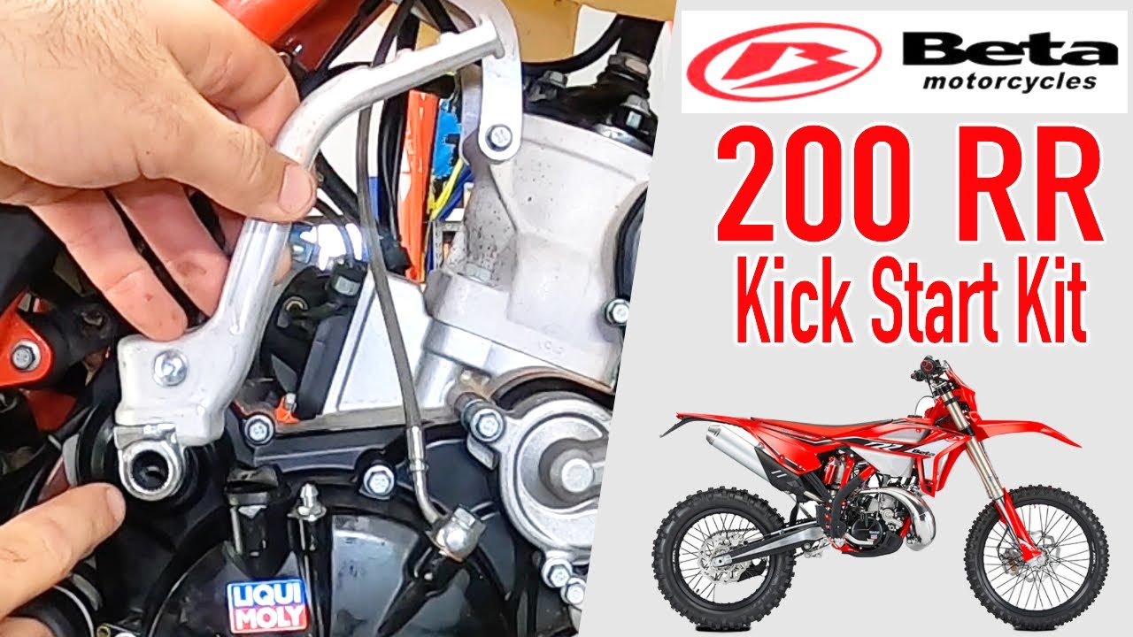 2019+ Beta 200 RR Motorcycle Kick Start Kit Install video! You can do it! Kit Part Number # AB-21194