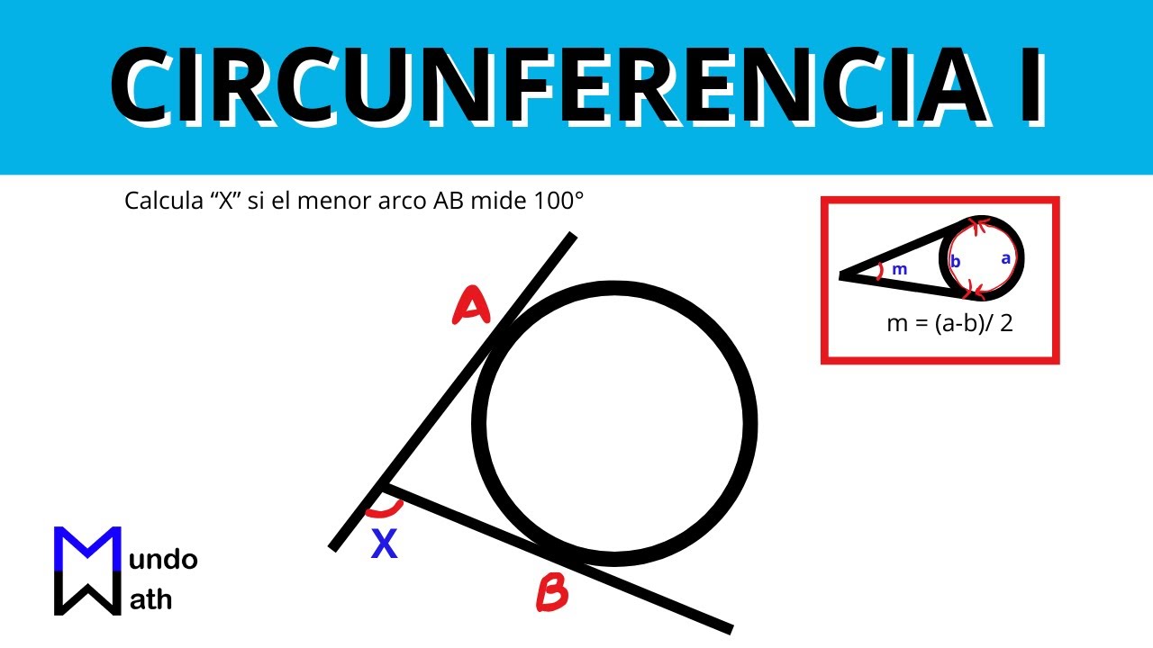 Circunferencia  I - Geometría  (Parte 1) - Geometría