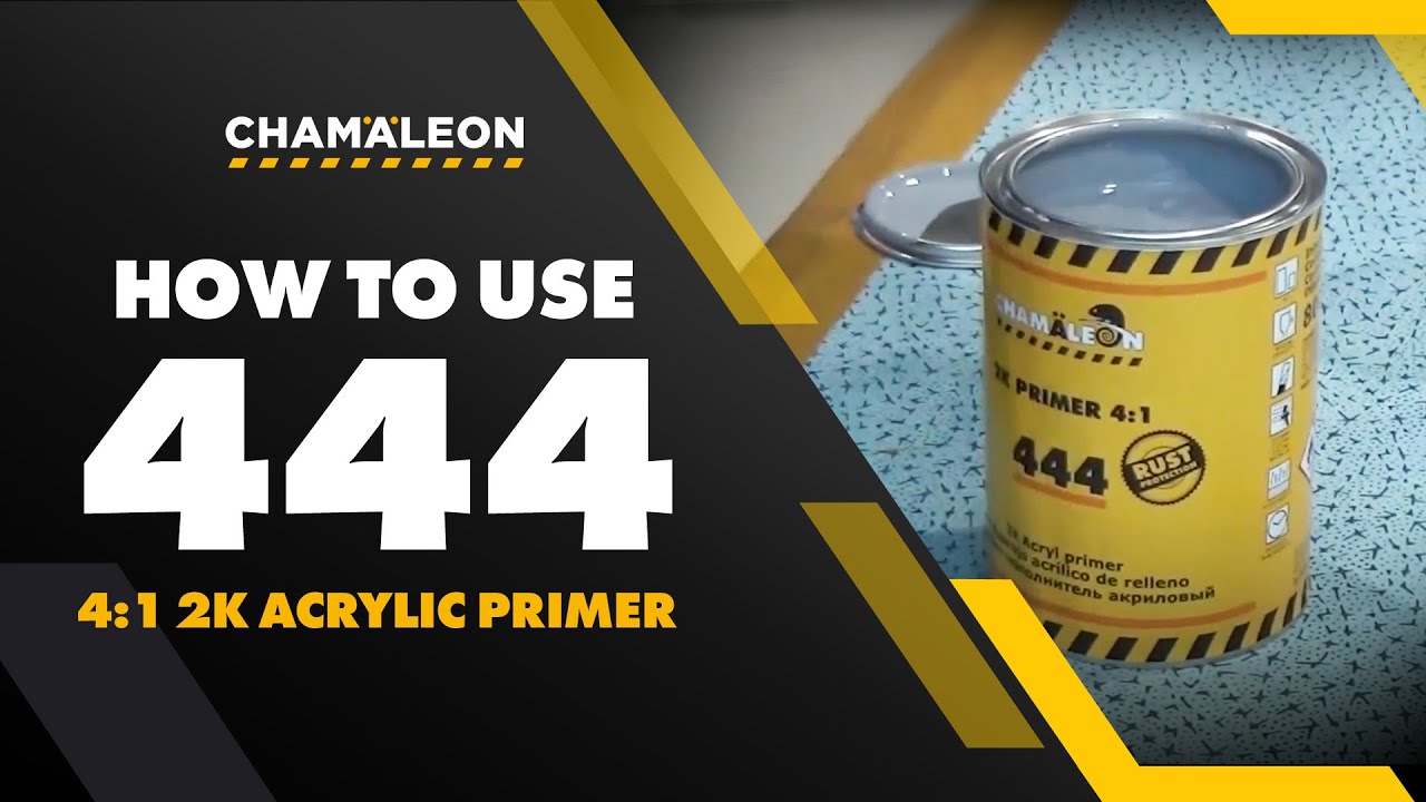 4:1 2K Acrylic Primer Mixing Guide | Chamäleon Primer How To (Gun Setup, 2-3 Coats)
