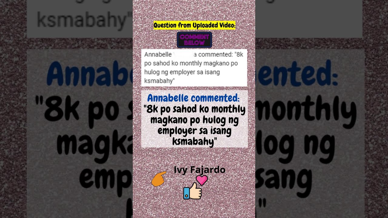 SSS Kasambahay Contribution | 8000 Salary | SS Contributions for Household Employers and Kasambahay