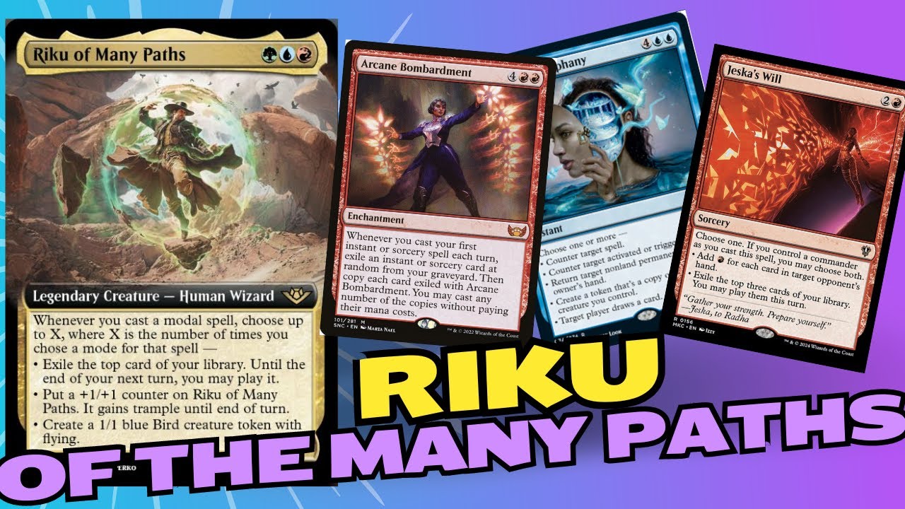 Dech Tech: Riku of the Many Paths Modal Spells EDH / Commander