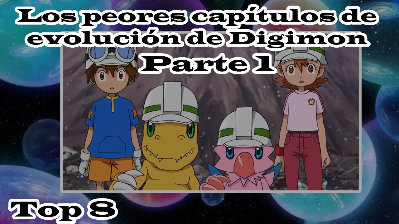 Top 8 Los peores capítulos de evolución de Digimon / Parte 1