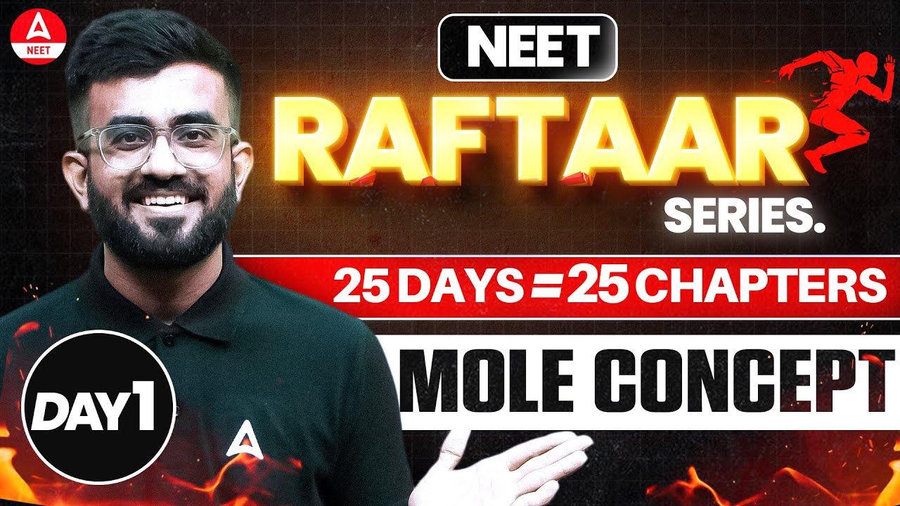 Mole Concept Class 11 Chemistry in ONE SHOT for NEET by Nitesh Devnani Sir