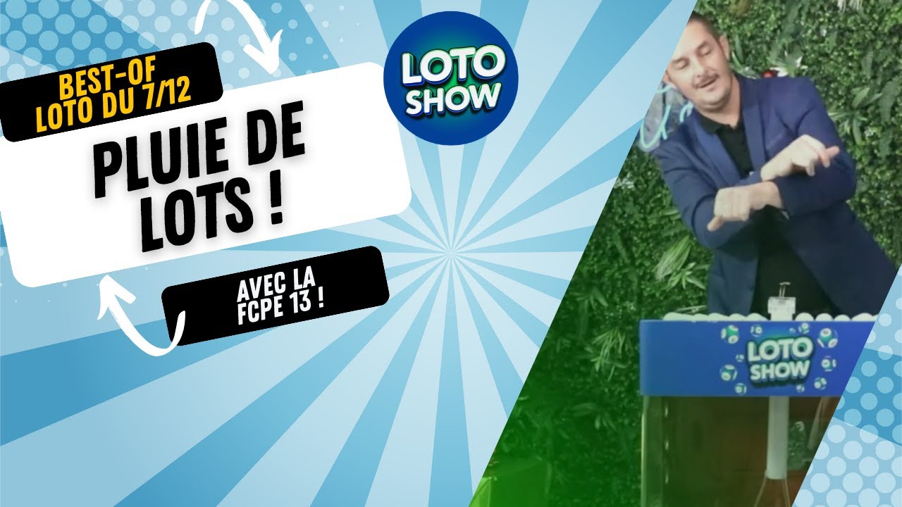 BEST-OF LOTO SHOW 7 DECEMBRE 2025 - FCPE COLLEGE COMANDANT COUSTEAU A ROGNAC !