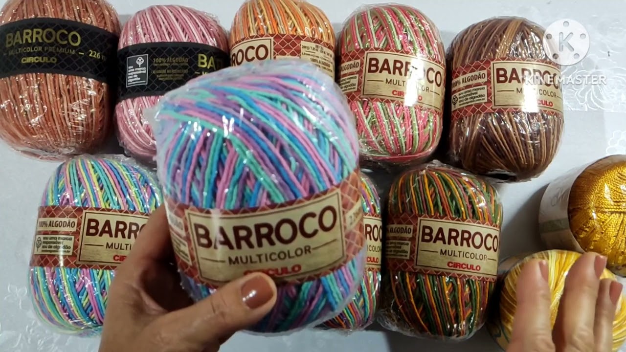 🚨Como combinar as 7 cores novas da Barroco multicolor/Dicas das cores que compõe o novelo