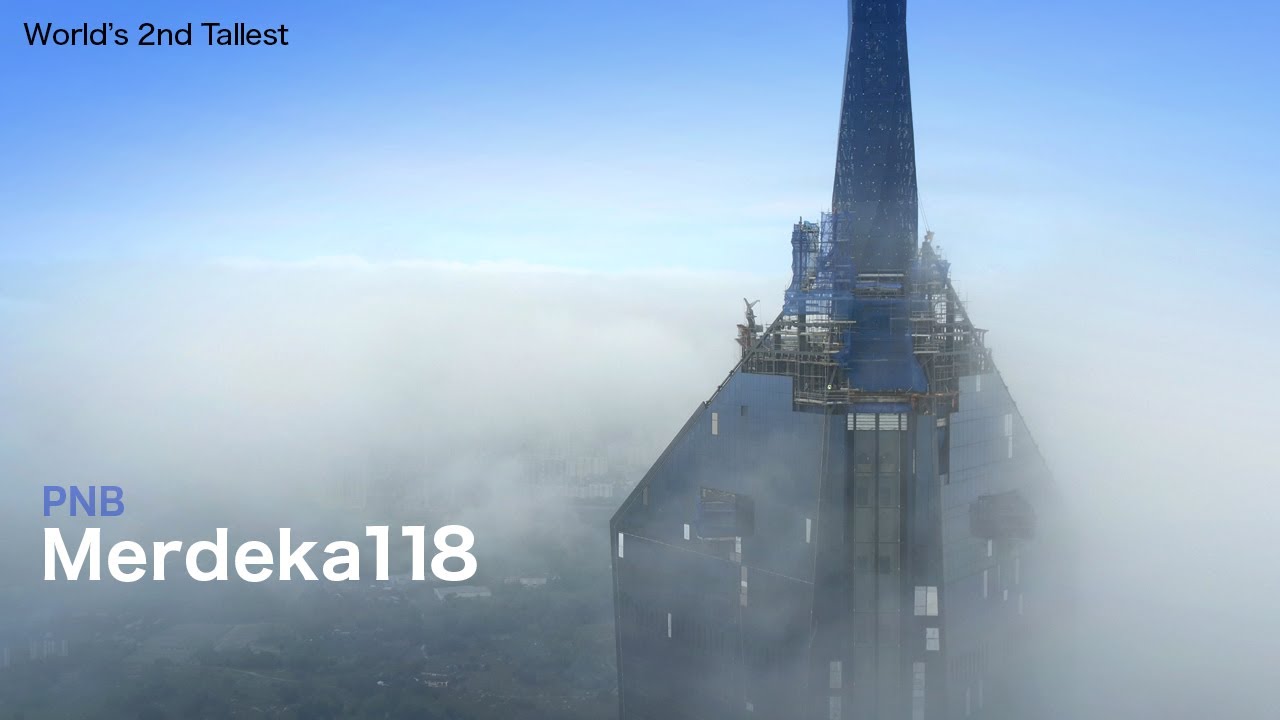 Progress of The World's Second Tallest - PNB Merdeka 118 Malaysia