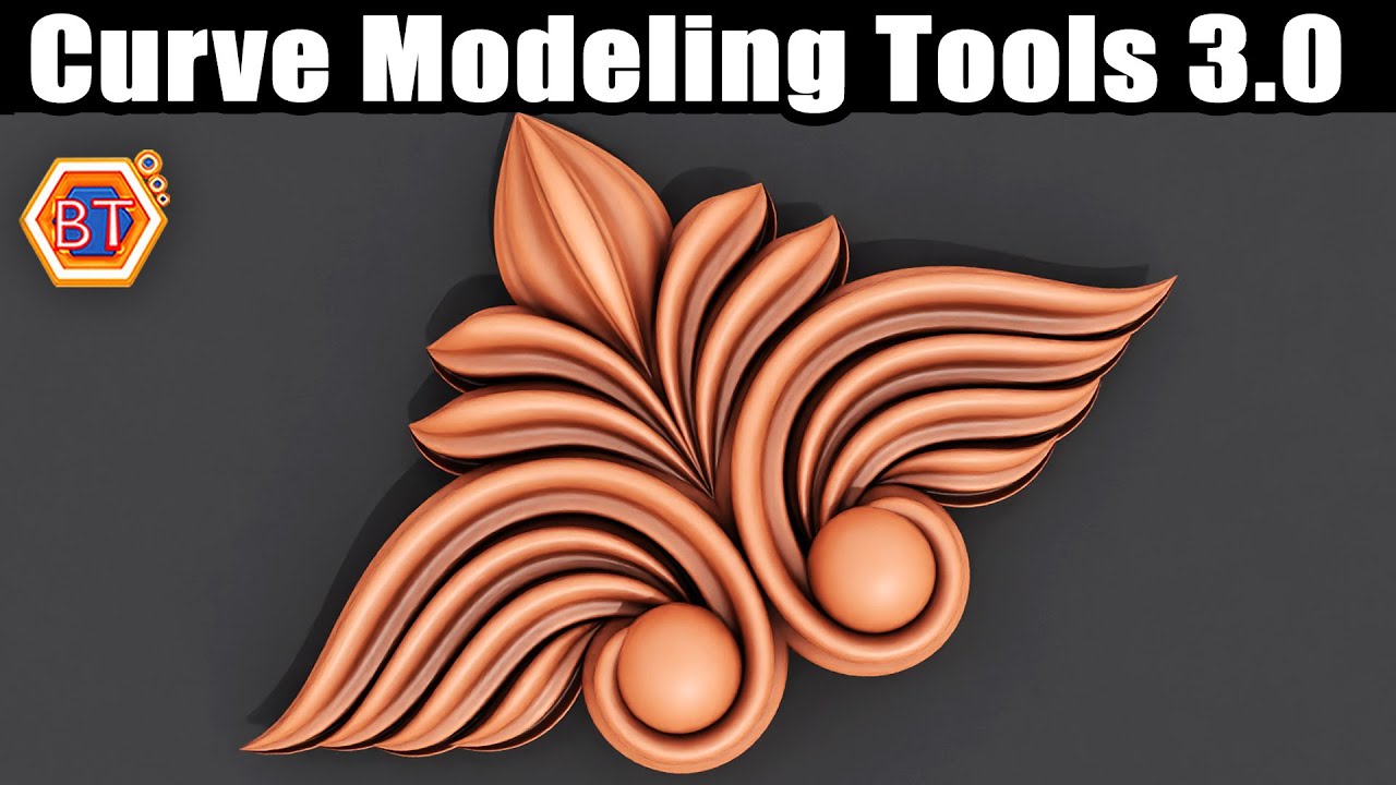 Blender Tutorial - Curve Modeling Tools |3.0