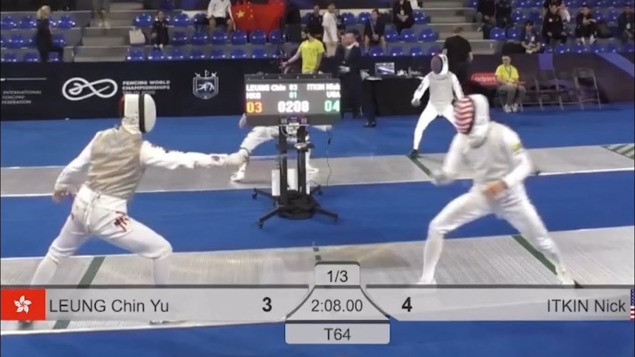 2025 Fencing World Championships SMF - L64 - Leung Chin Yu HKG vs Nick Itkin USA