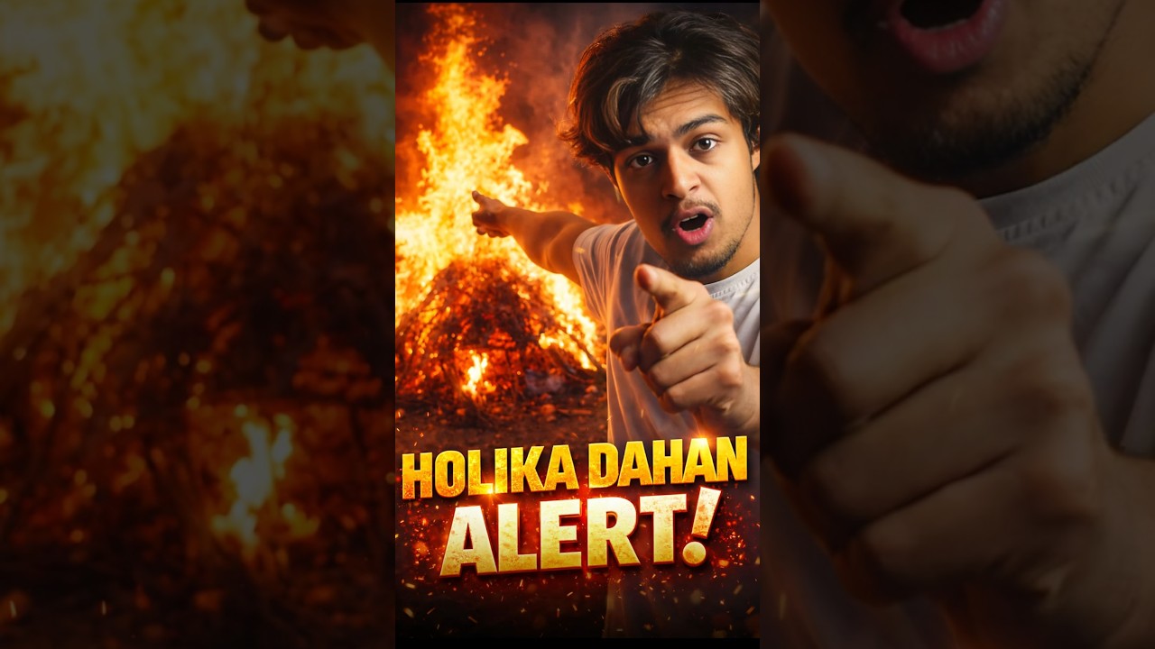 🚨 Holika Dahan ALERT! Don&rsquo;t Make This Mistake 🔥😱#shorts