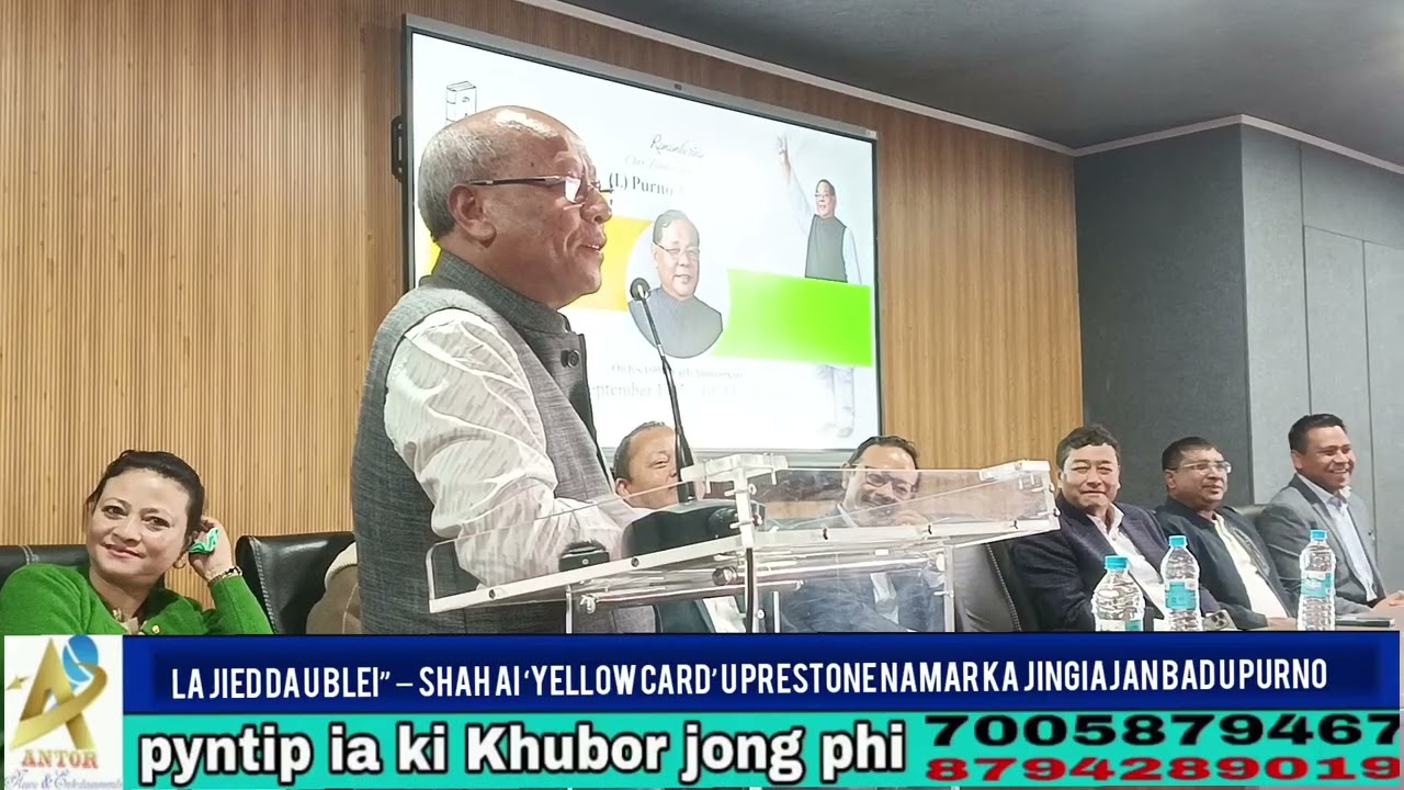 La Jied Da U Blei” – Shah Ai ‘Yellow Card’ U Prestone Namar Ka Jingiajan Bad u Purno