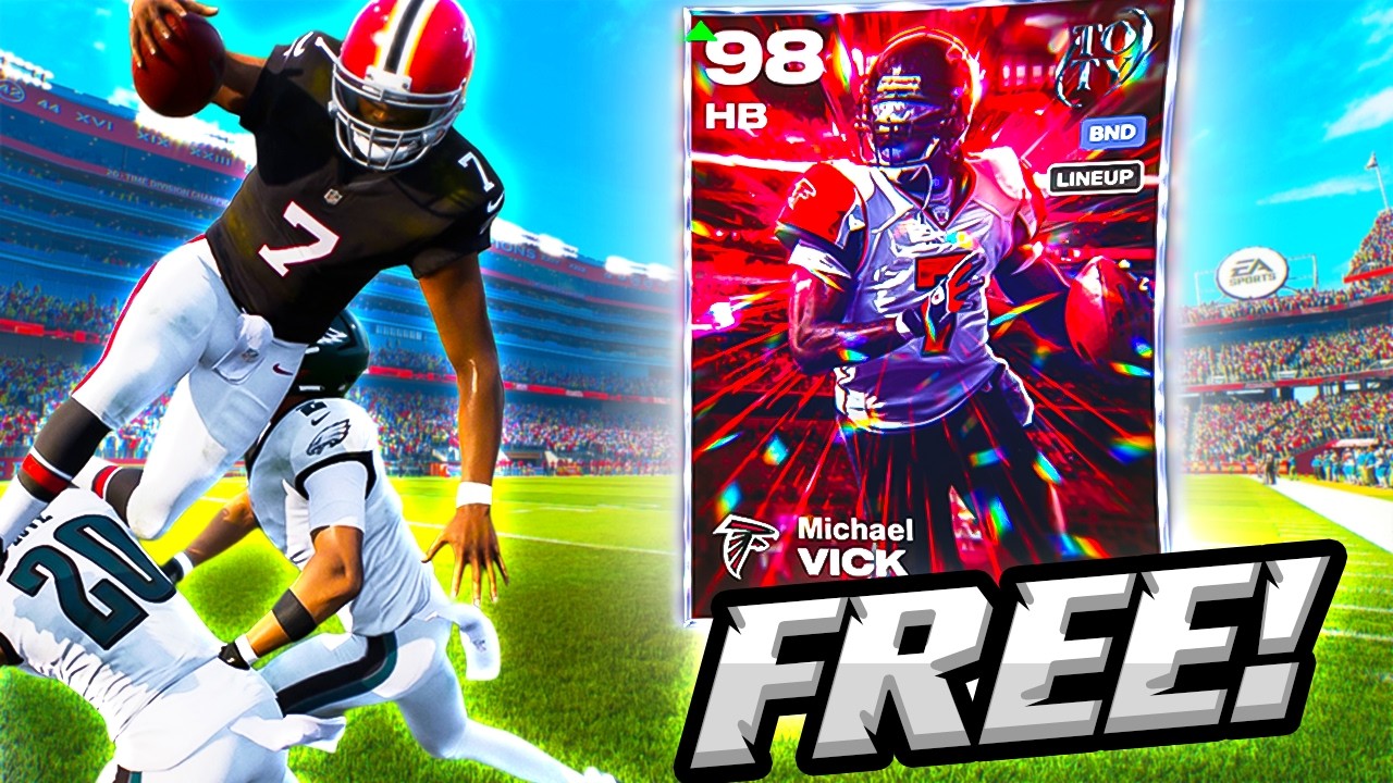 FREE 99 OVR Michael Vick Is The BEST Card In Madden 26… (Unstoppable)