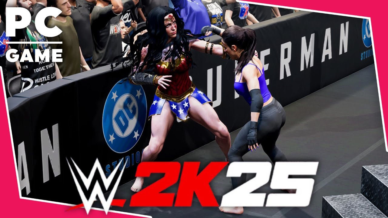 Wonder Woman vs. Lois Lane! - WWE 2K25: Underground 2 Out Of 3 Falls Match