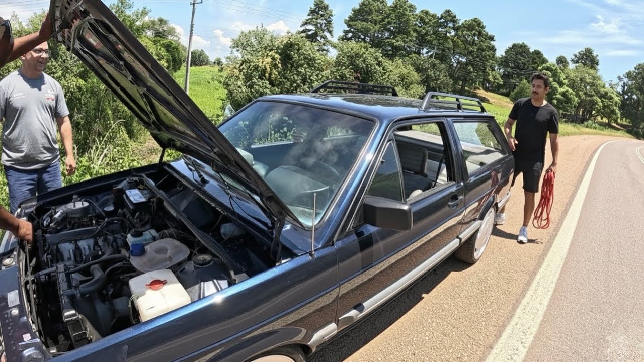 PARATI TURBO DEU RUIM NA ESTRADA!