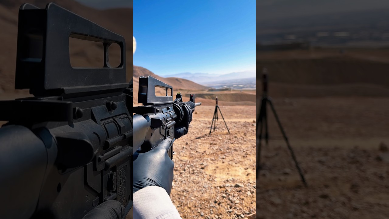 Beeman M16 .22 Air Rifle – Military Style Jungle Carbine Pellet Gun 