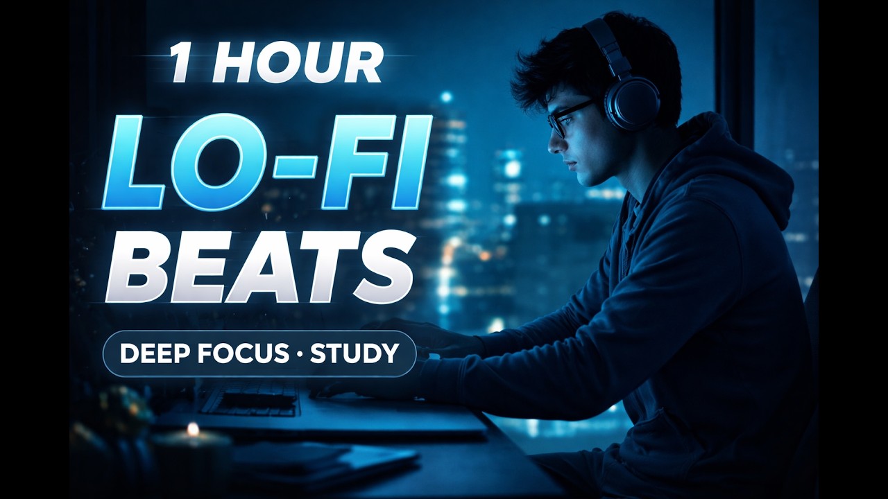 1 Hour Lo-Fi Beats for Deep Focus & Study | Flow State Radio