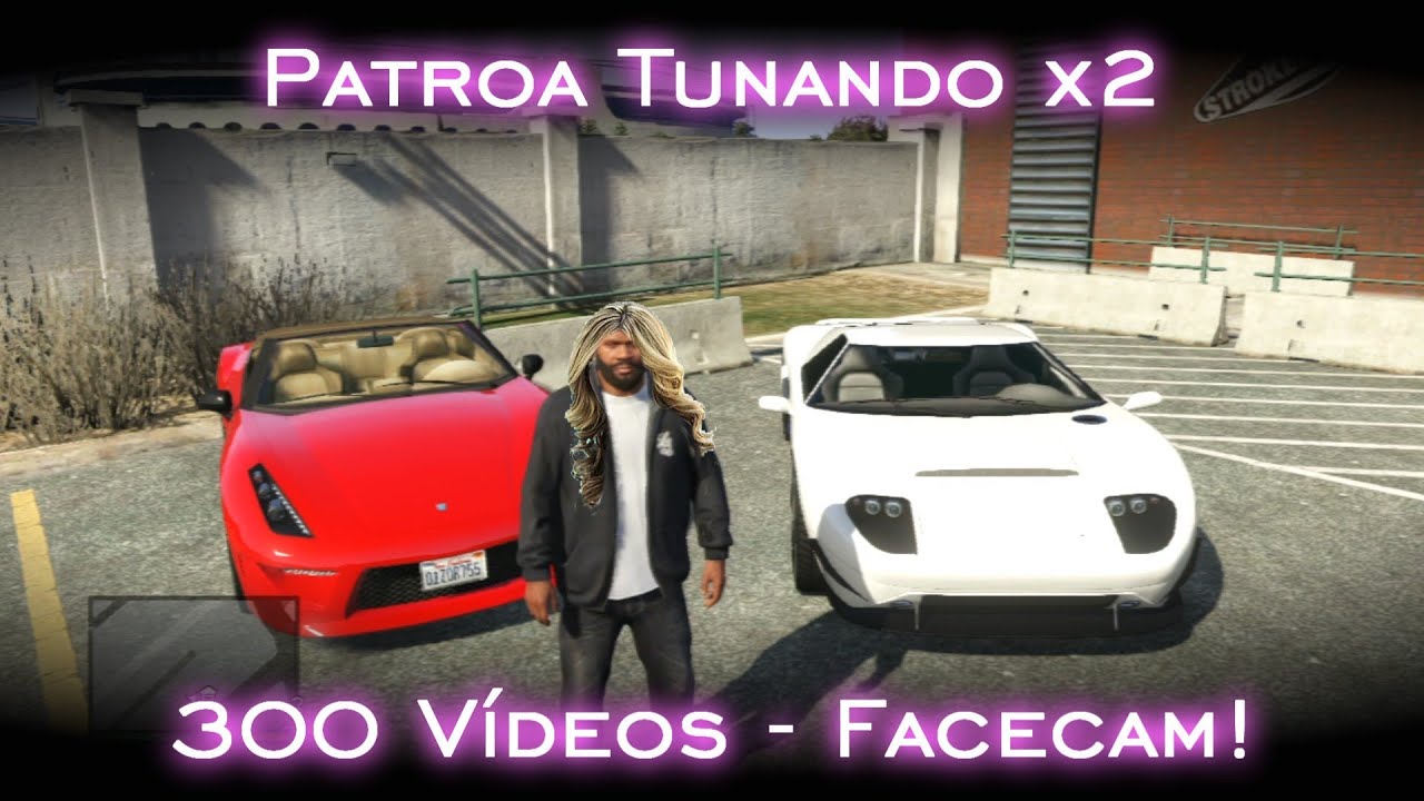 Patroa Tunando x2: Ferrari e Ford GT! - Facecam | 300 Vídeos [PT-BR]