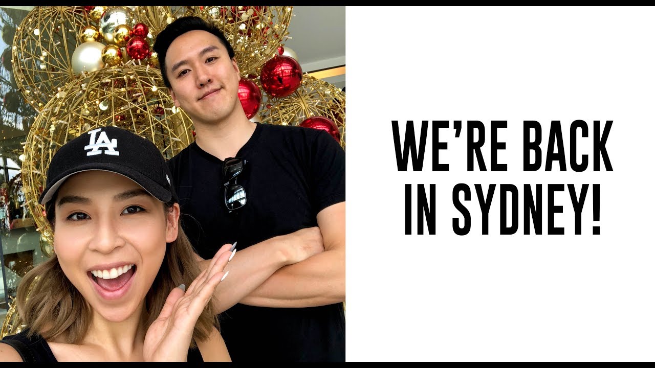 We're Back in Sydney!