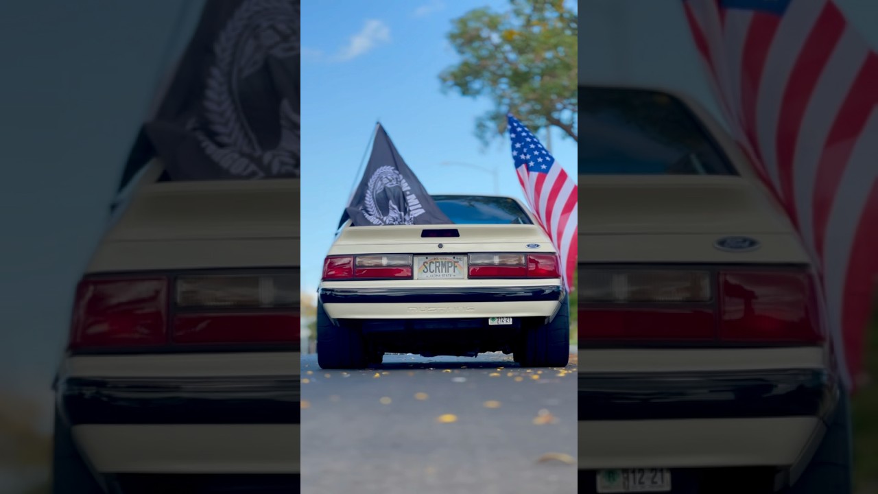 Happy 4th of July from MagnaFlow 🇺🇸Ripping that Fox Body with a #MagnaFlow Exhaust (Part #16996)