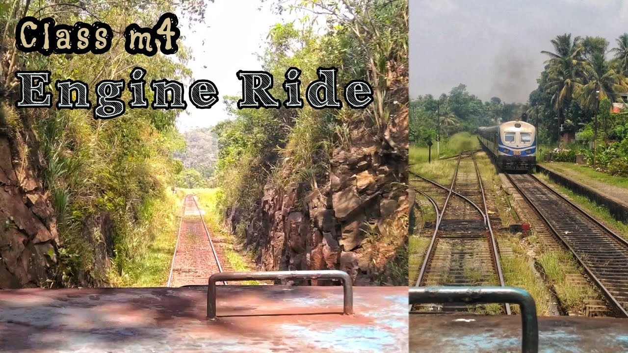 Class m4 Canadian locomotive Special Cab Ride Journey in Colombo