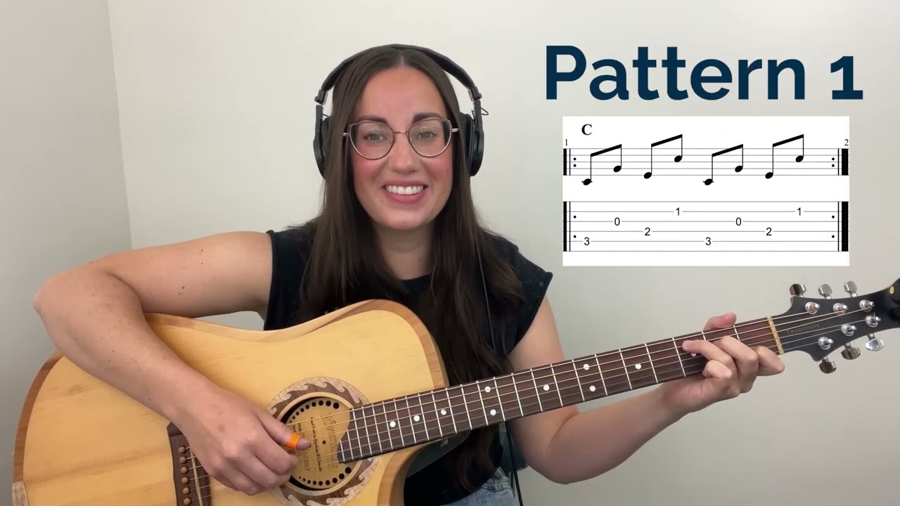 3 Travis Picking Patterns: Intro to Fingerstyle Lesson 9