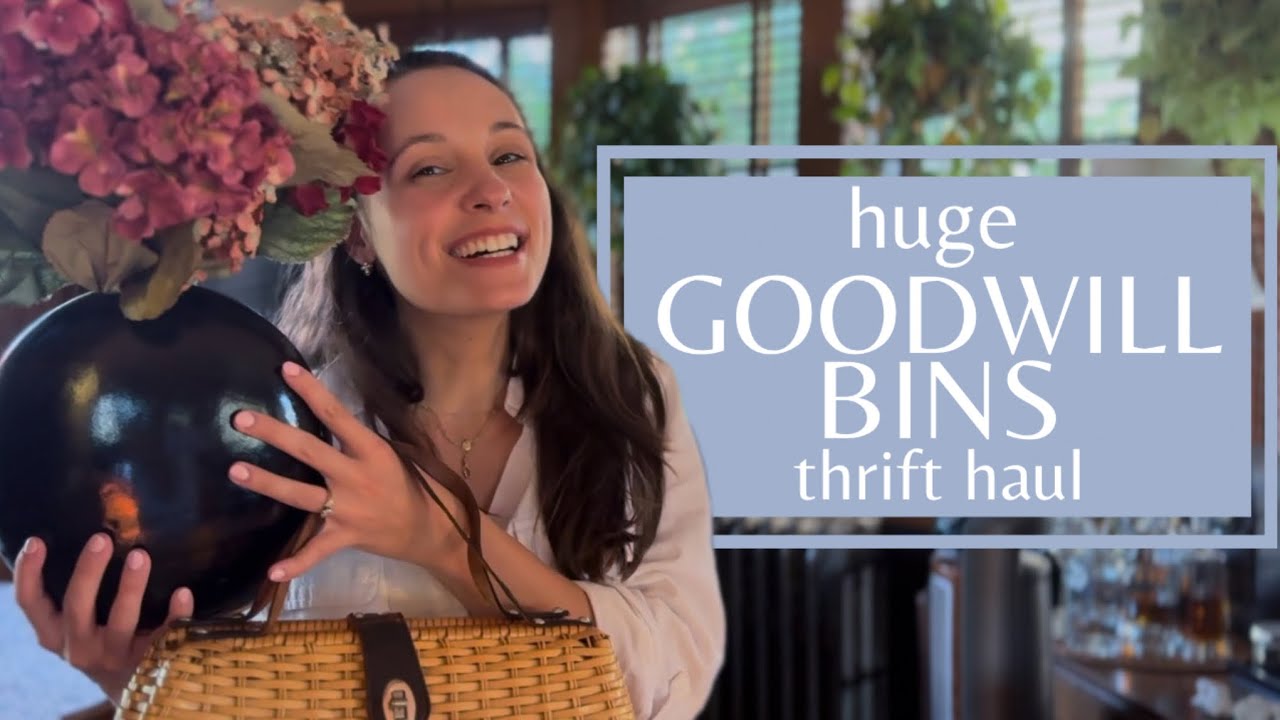 Come tour my parents’ 1907 home + an INCREDIBLE goodwill bins thrift haul