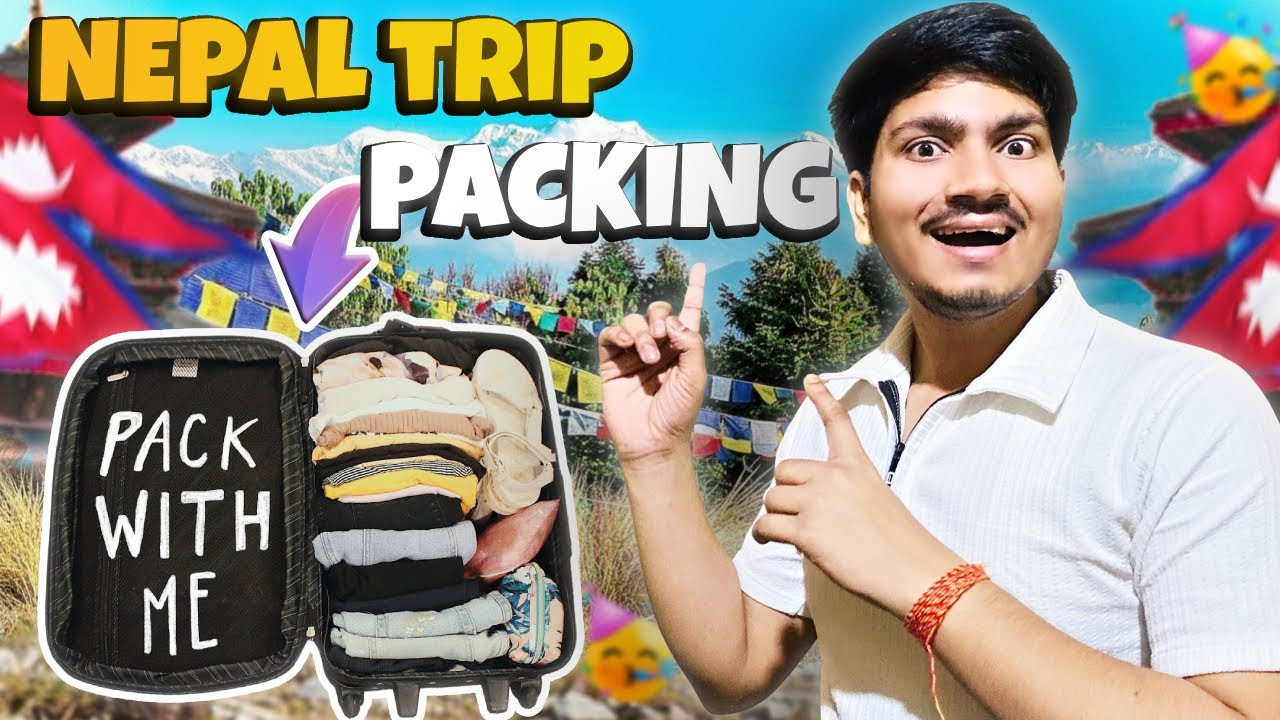 Nepal Trip Packing Start 🥳 | Himanshu Diariez 