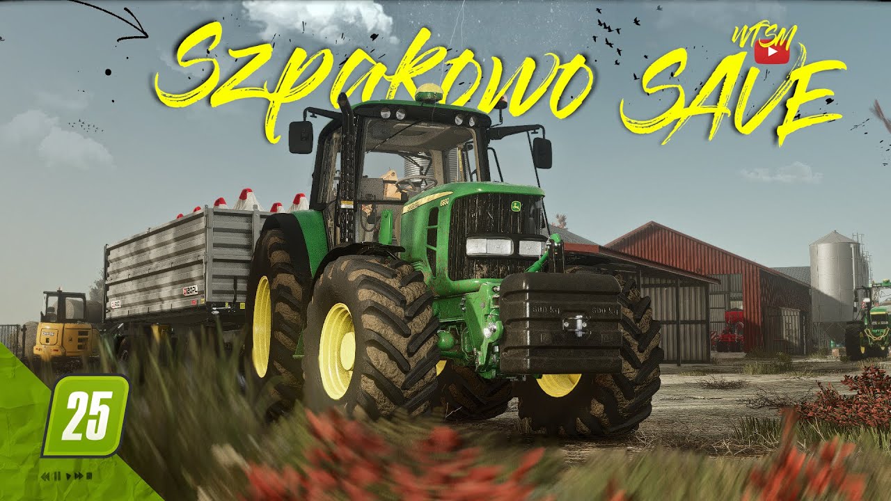 DOWNLOAD SAVE 🔨Nowoczesne Średnie Gospodarstwo! MAP: SZPAKOWO!(PC)😍 [FS 25]