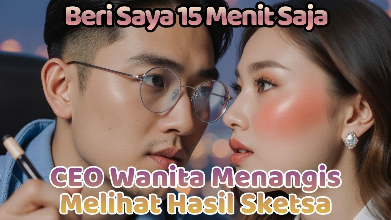Bu, Beri 15 Menit Saja OB Miskin Ini Bikin CEO Wanita Menangis Lihat Sketsa!.