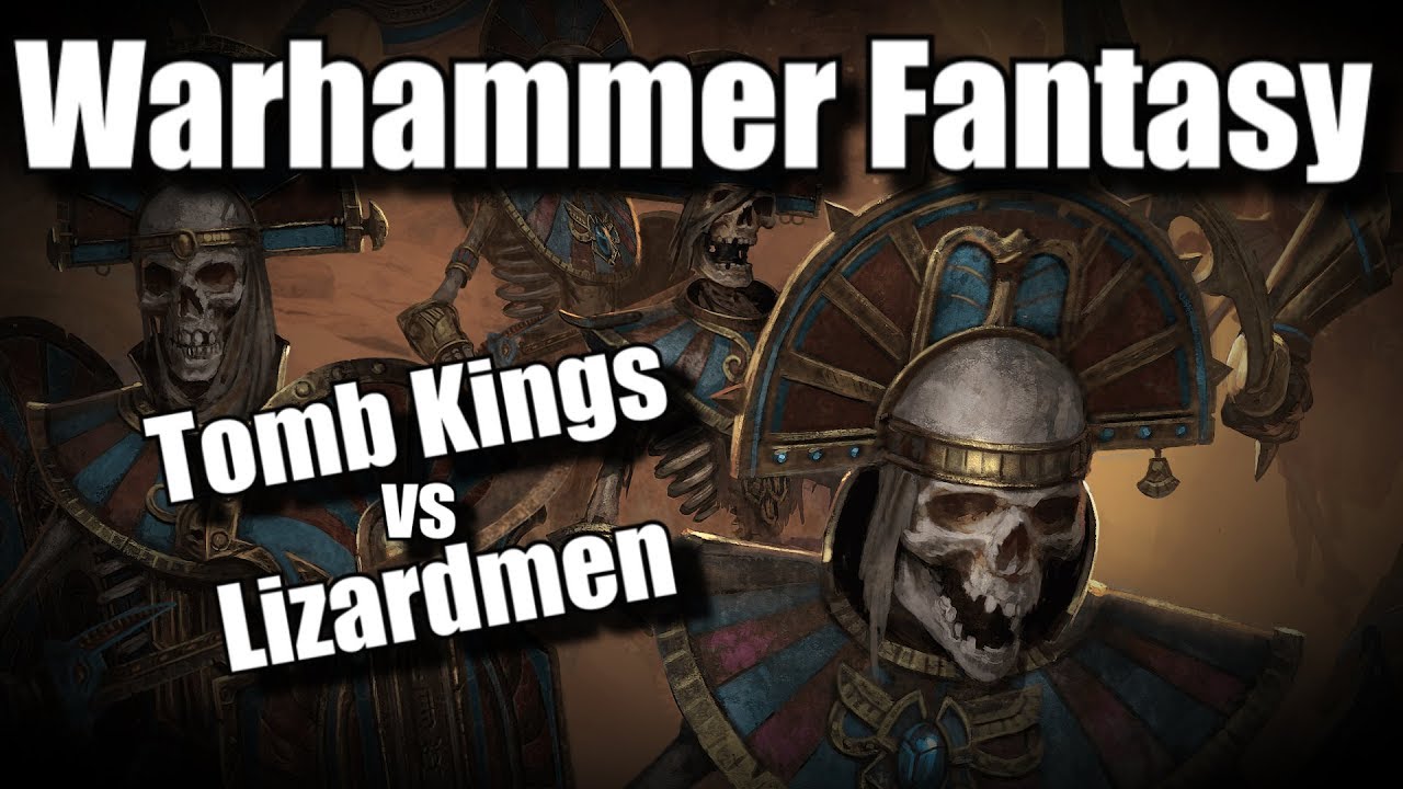 #HireKenny - Отчёт о битве между царями гробниц и ящеролюдами Warhammer Fantasy, эпизод 11