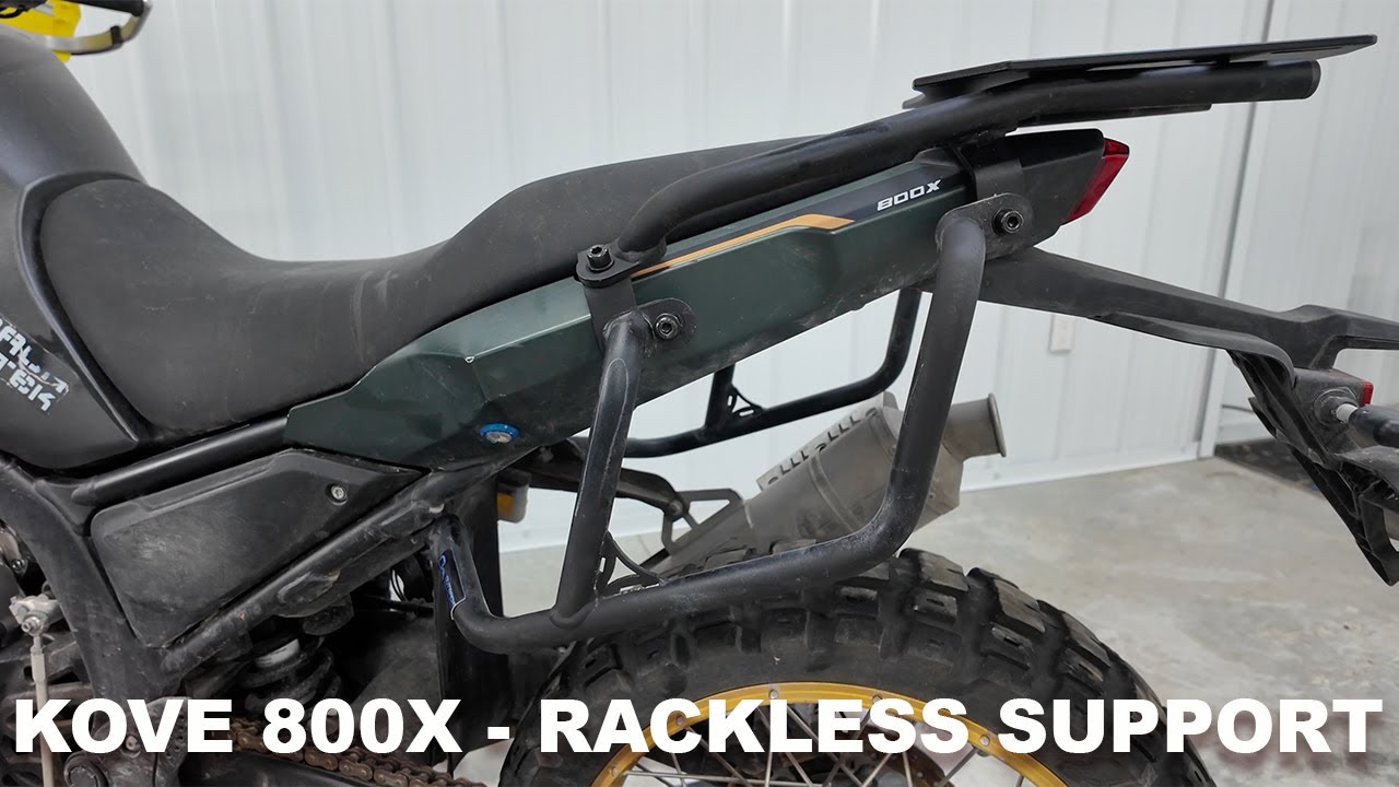 Kove 800X PRO/Rally Rackless Support Installation Guide by Outback Motortek