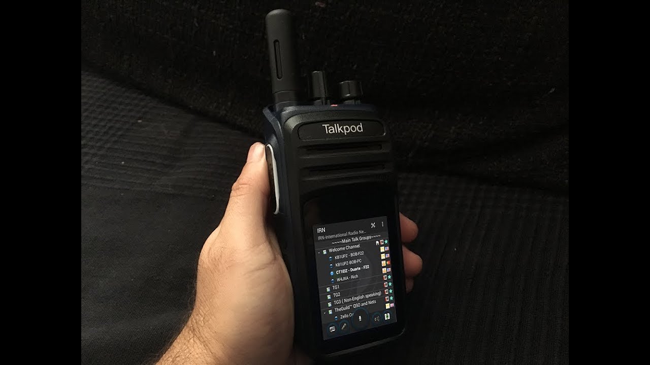 Talkpod N58 unboxing and testing with IRN and Zello