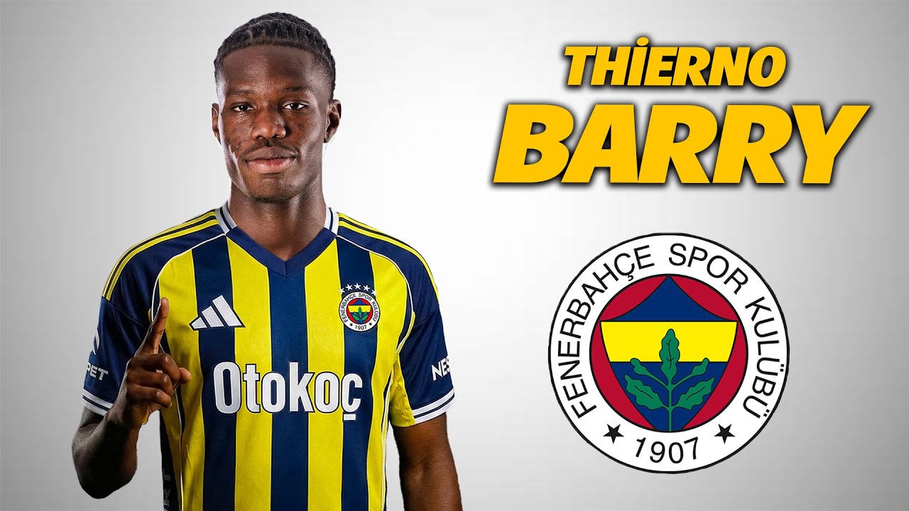 Thierno Barry ● Welcome to Fenerbah&ccedil;e 🟡🔵 2025 🇫🇷 Amazing Skills | Goals & Assists | HD