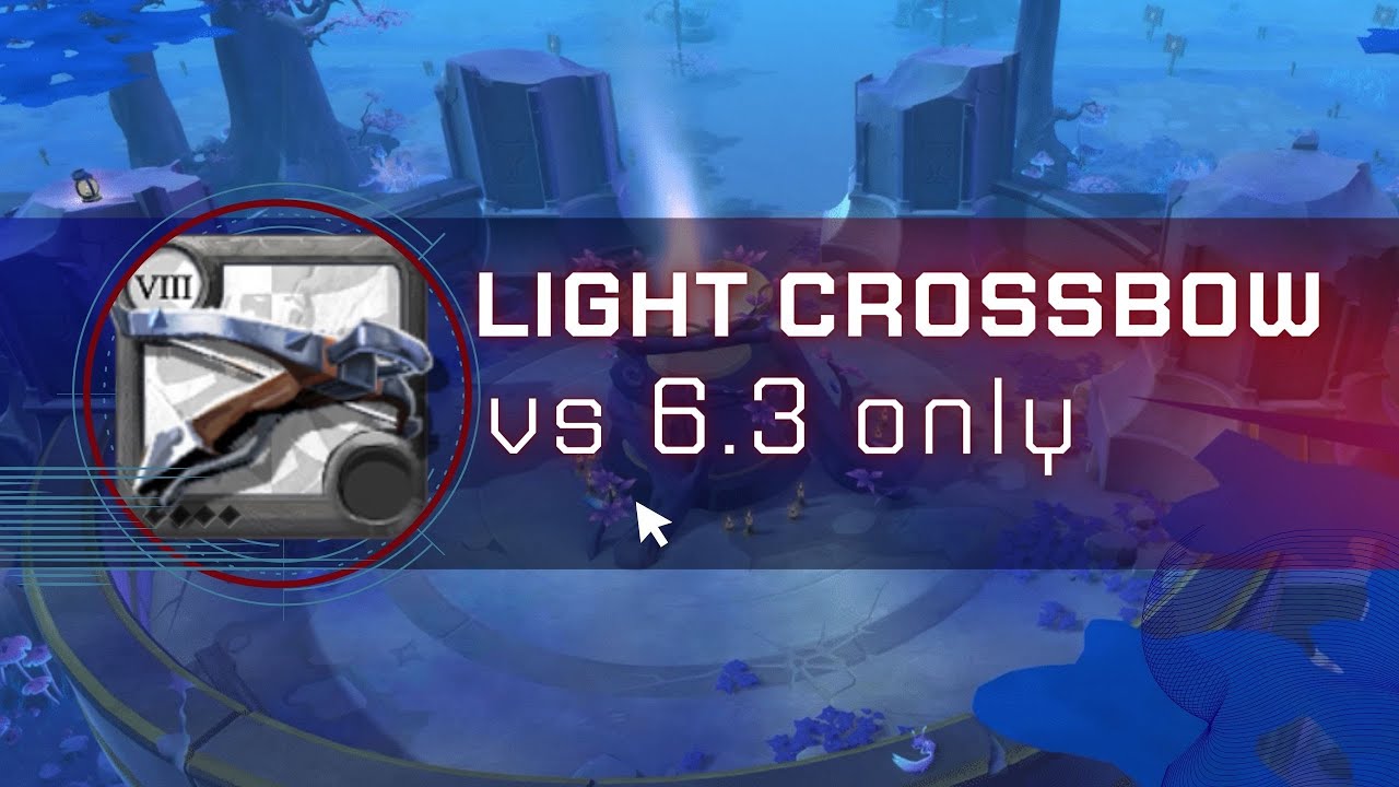 LIGHT CROSSBOW VS 6.3 ONLY !! | The mist | Albion Online