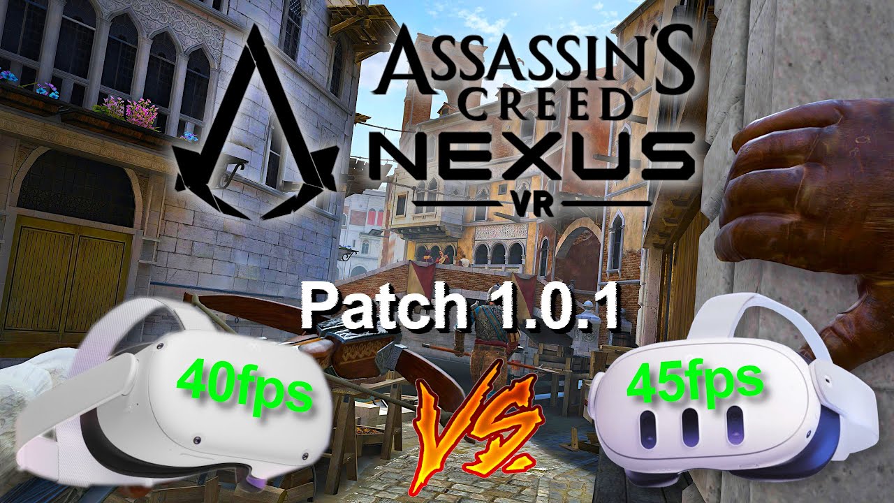 Assassins Creed Nexus VR is Both Amazing and Kind of Underwhelming - Quest 2 & 3 Comparison Review