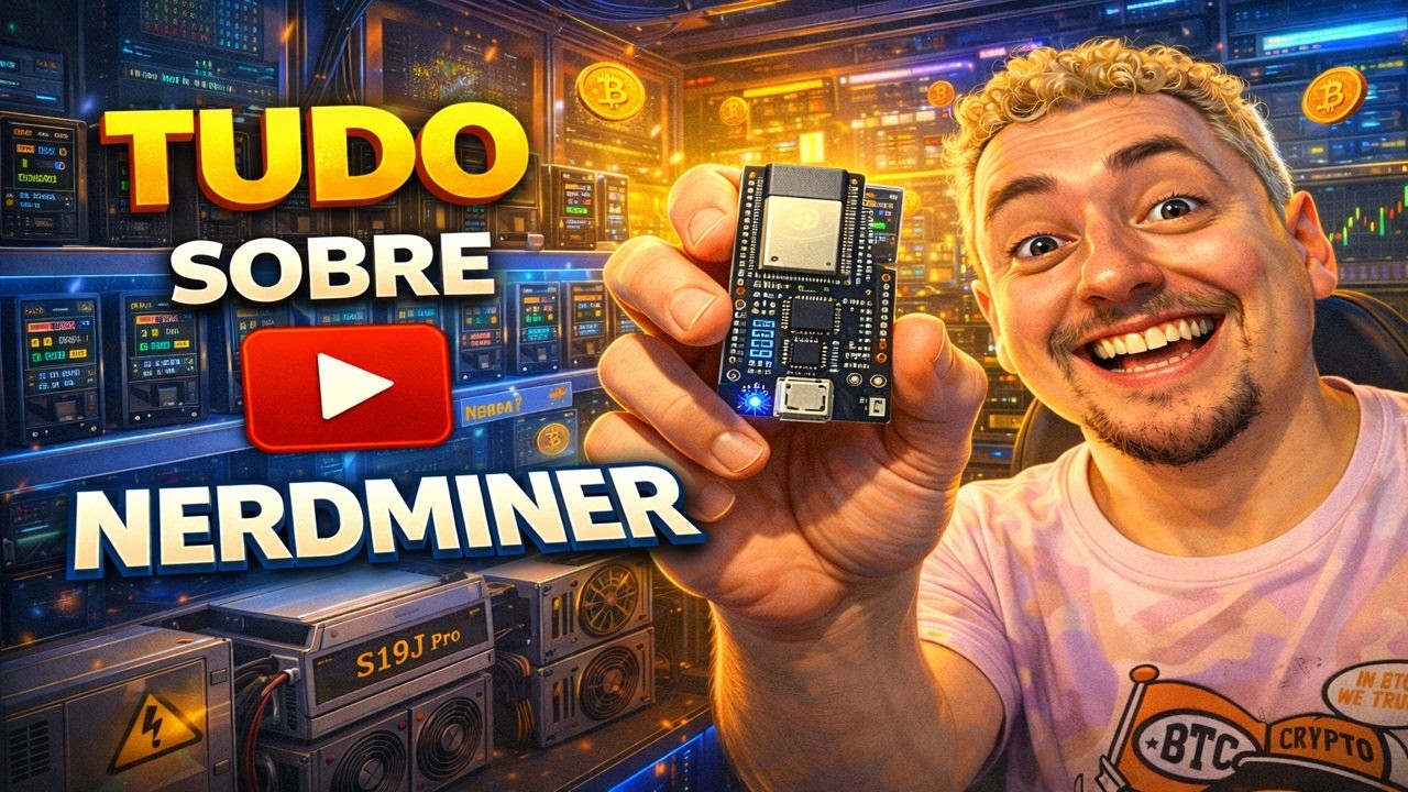 Tudo Sobre Nerdminer - Mineração SOLO De BTC - DGB
