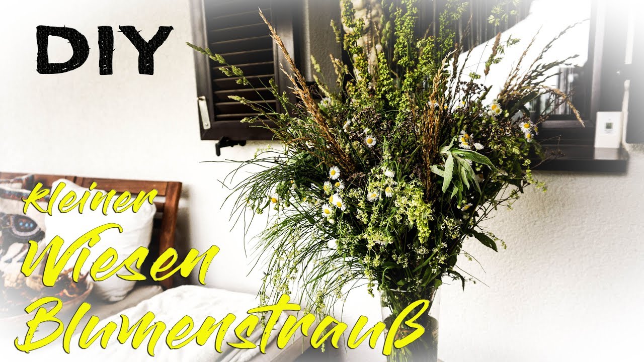 Farmhouse Flower 🌼Arrangement DIY | Vintage look I Naturstrauß