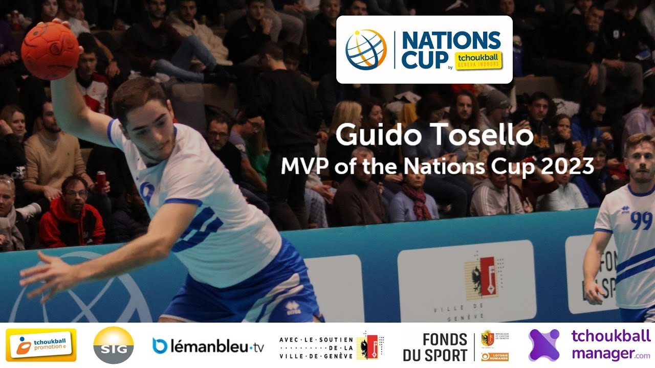 Crazy Tchoukball Skills of Guido Tosello - MVP of the Nations Cup 2023