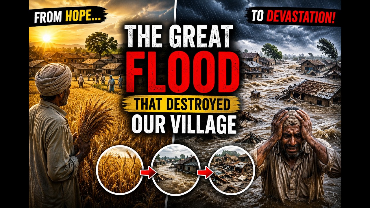 The Great Flood That Destroyed the Village Harvest