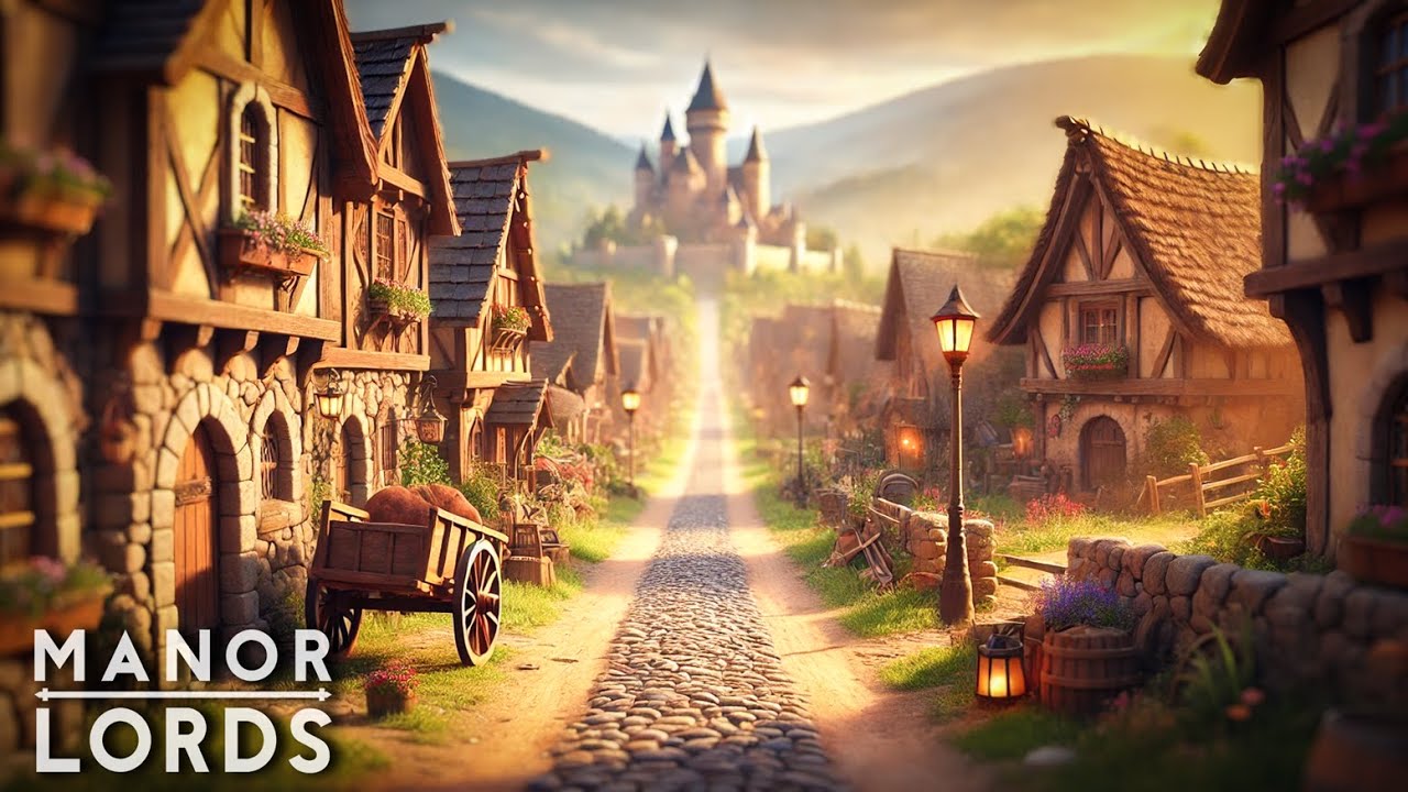 Building the PERFECT Village in 'Manor Lords' NEW Update... (Relaxing longplay)